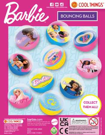 32mm Barbie Bouncing balls